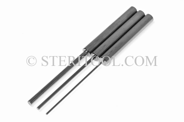 #40245 - 3/32" Non-Magnetic Stainless Steel Drift Punch, 8"(200mm) OAL. non-magnetic, non magnetic, stainless steel, punch, drift